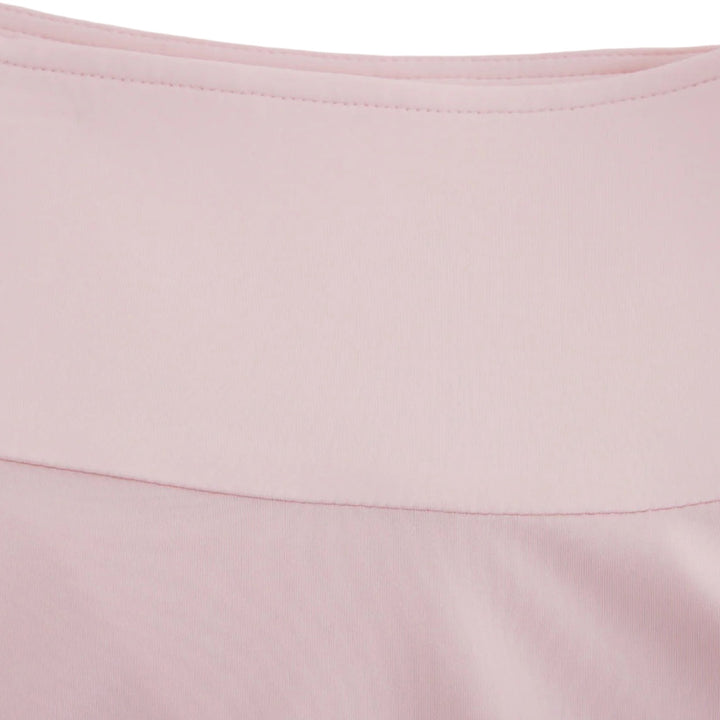 Fairliar High Waist Jersey Flared Golf Skirt Pink - SS25 Women