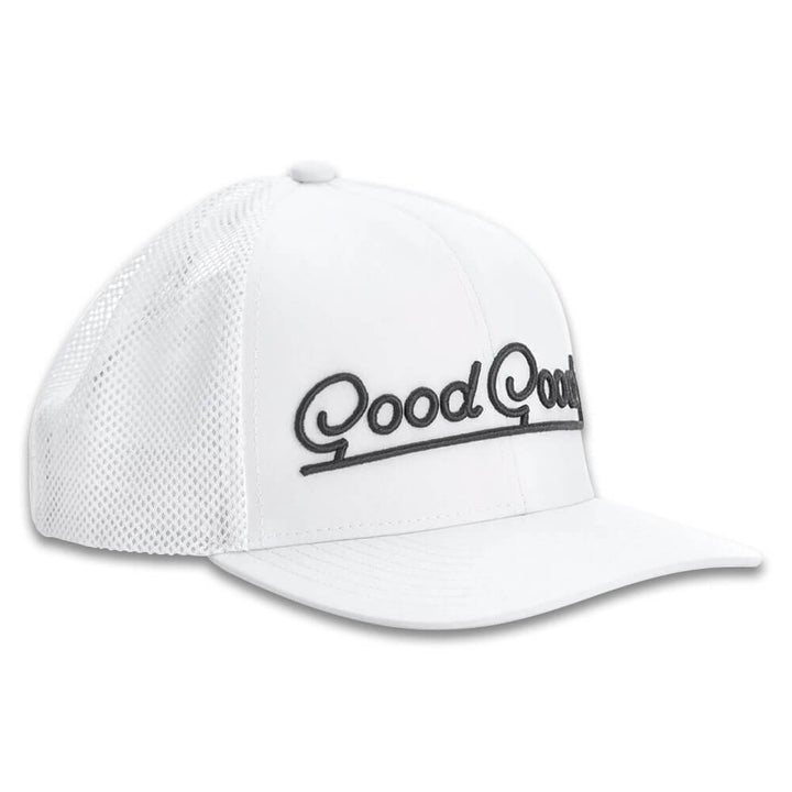 GoodGood Golf Focus Trucker Golf Cap White - SP25 Men