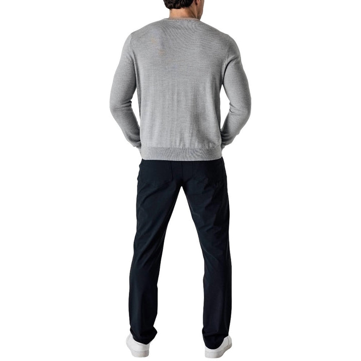 Callaway Legacy Collection Logo Crewneck Golf Sweater Quarry Heather - SP25 Men