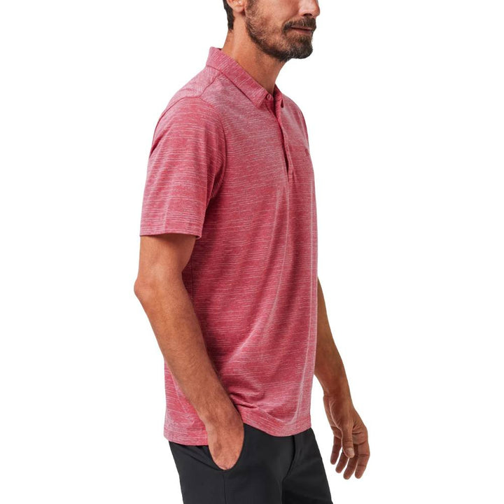 TravisMathew The Heater Golf Polo Heather Scooter - SS22 Men