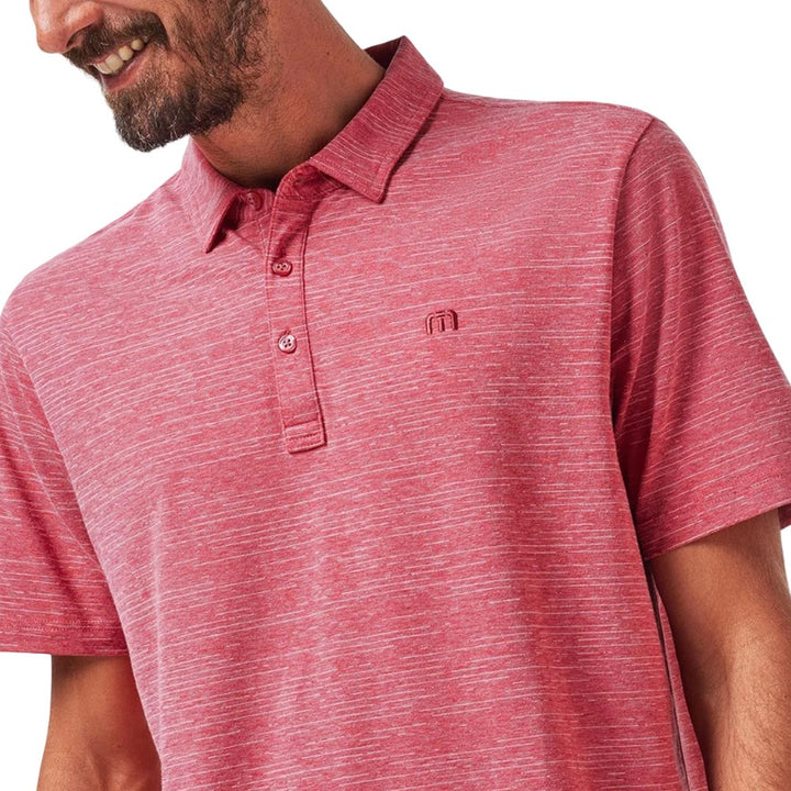 TravisMathew The Heater Golf Polo Heather Scooter - SS22 Men