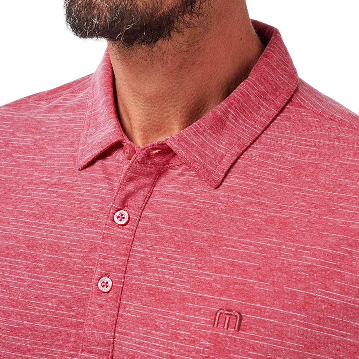 TravisMathew The Heater Golf Polo Heather Scooter - SS22 Men