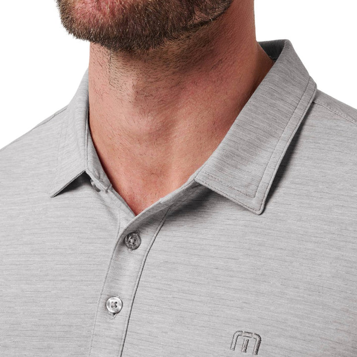 TravisMathew The Heater Golf Polo Heather Microchip - SS22 Men