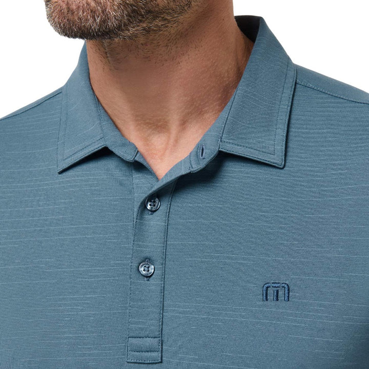 TravisMathew The Heater Golf Polo Copen Blue - FW25 Men