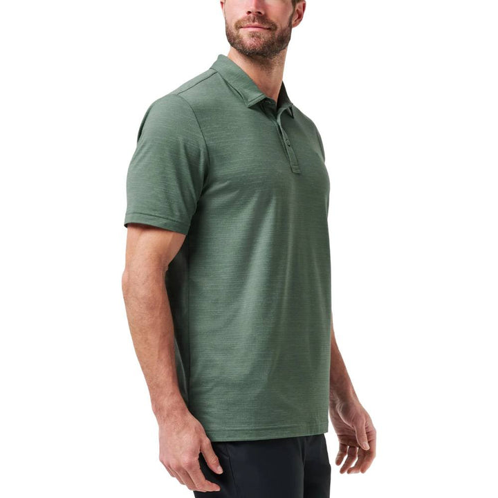 TravisMathew The Heater Golf Polo Balsam Green - FW25 Men