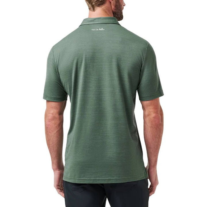 TravisMathew The Heater Golf Polo Balsam Green - FW25 Men