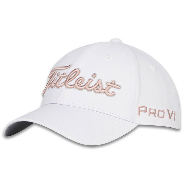 Titleist Tour Performance Golf Cap White/Soft Pink/Marble - 25 Men