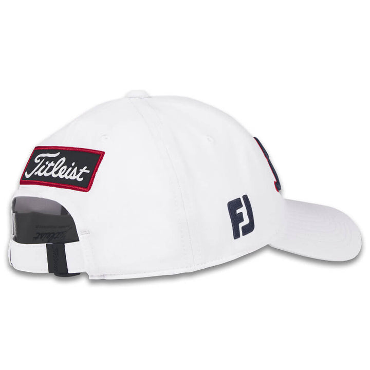 Titleist Tour Performance Golf Cap White/Navy/Red - 25 Men