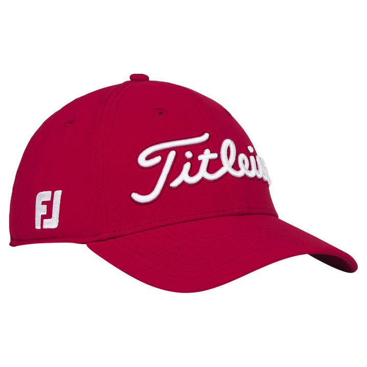 Titleist Tour Performance Golf Cap Red/White - 25 Men