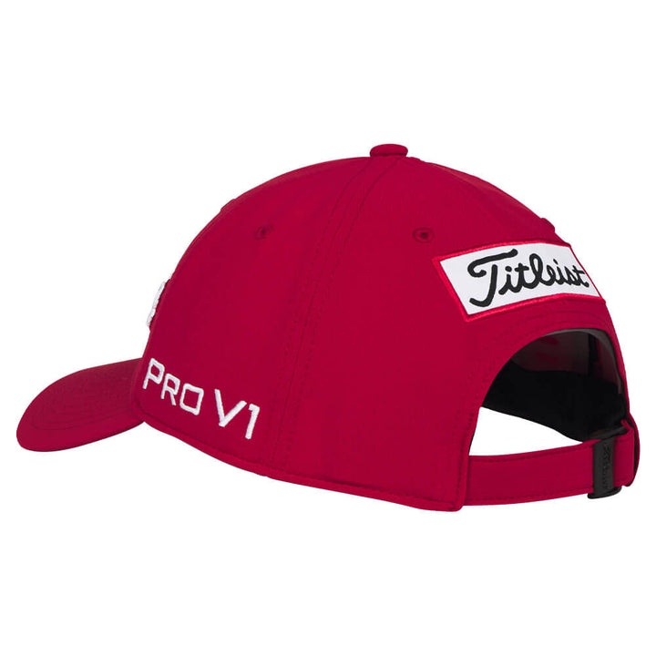 Titleist Tour Performance Golf Cap Red/White - 25 Men