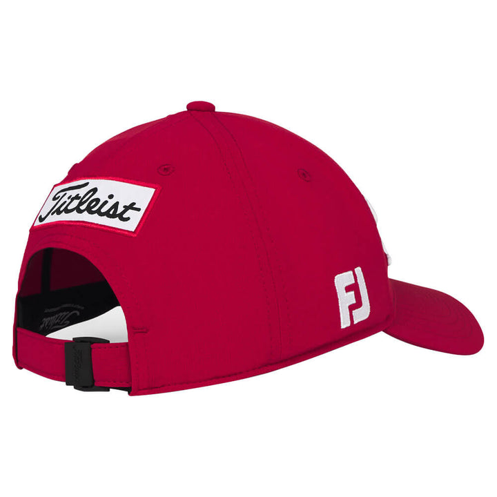 Titleist Tour Performance Golf Cap Red/White - 25 Men