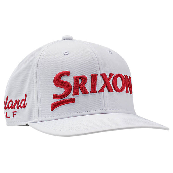 Srixon Tour Original Golf Cap White/Red - 25 Men