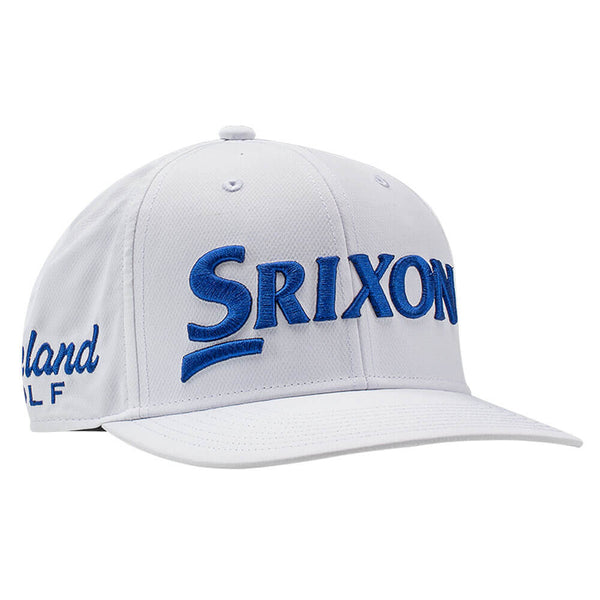 Srixon Tour Original Golf Cap White/Electric Blue - 25 Men