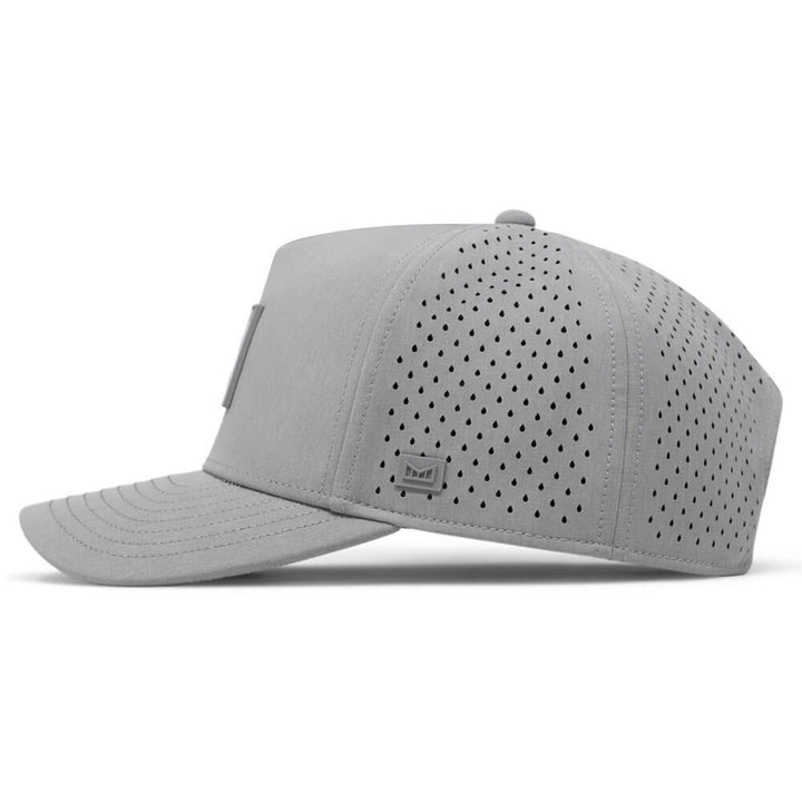 Melin Odysea Stacked Hydro Golf Cap Heather Grey - FA24 Men