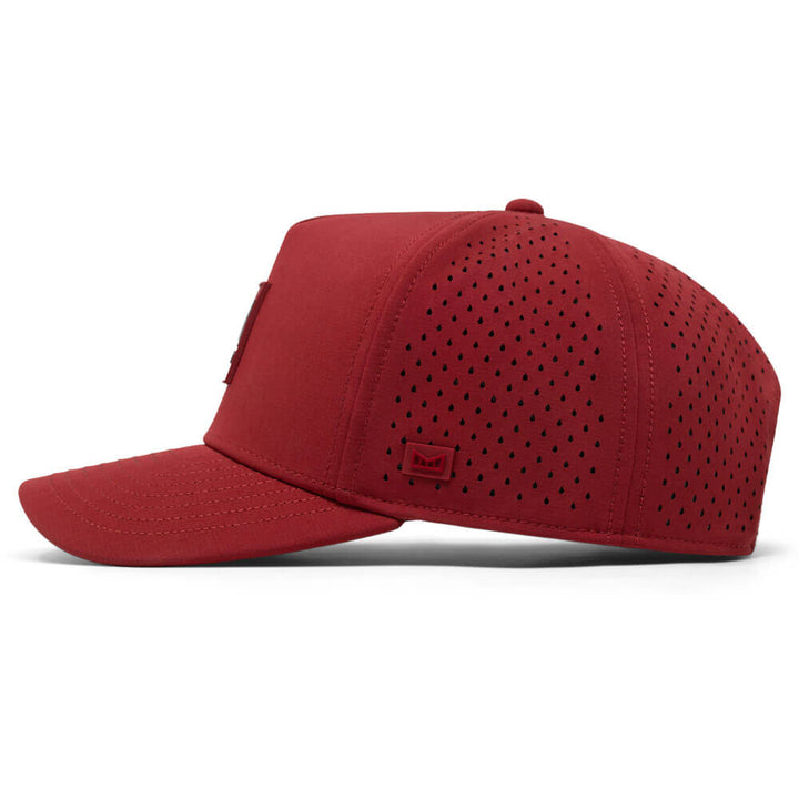 Melin Odysea Stacked Hydro Golf Cap Red - FA24 Men
