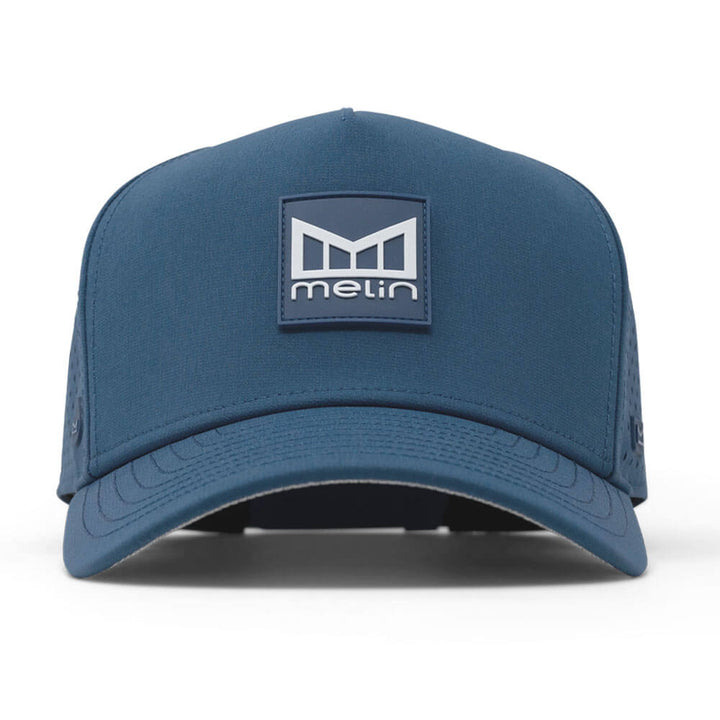 Melin Odysea Stacked Hydro Golf Cap Steel Blue - FA24 Men