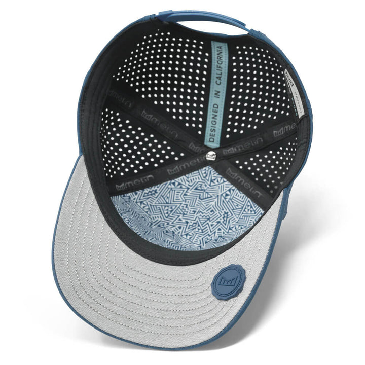 Melin Odysea Stacked Hydro Golf Cap Steel Blue - FA24 Men