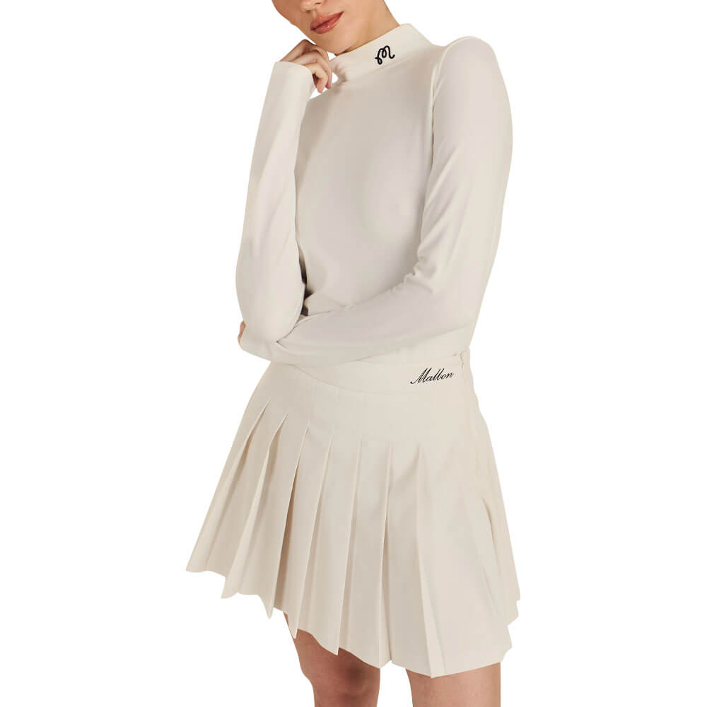 Malbon Rally Golf Mockneck Canvas - FW25 Women – Golfio