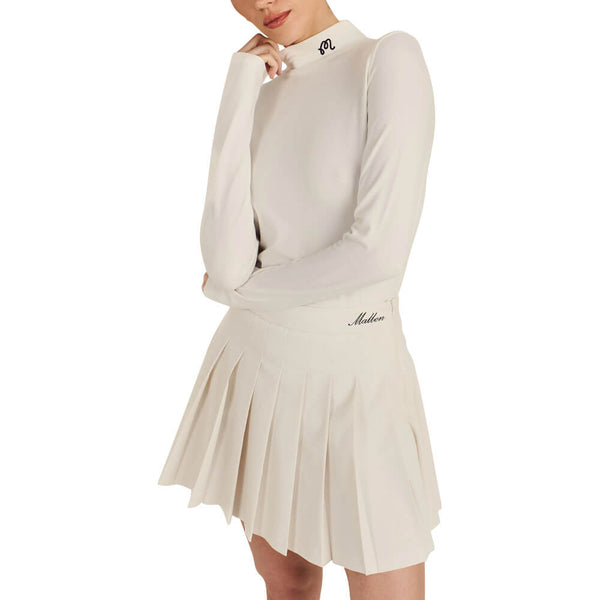 Malbon Rally Golf Mockneck Canvas - FW25 Women