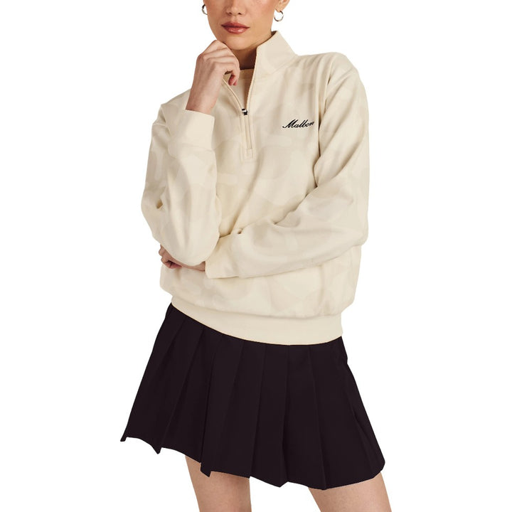 Malbon Delilah Golf Sweatshirt Canvas - FW25 Women