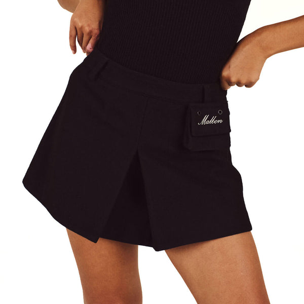 Malbon Rosie Golf Skirt Black - FW25 Women