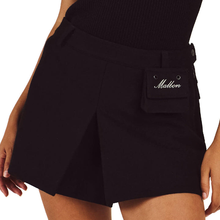 Malbon Rosie Golf Skirt Black - FW25 Women
