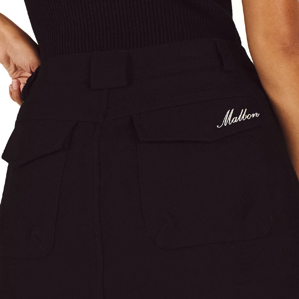 Malbon Rosie Golf Skirt Black - FW25 Women – Golfio
