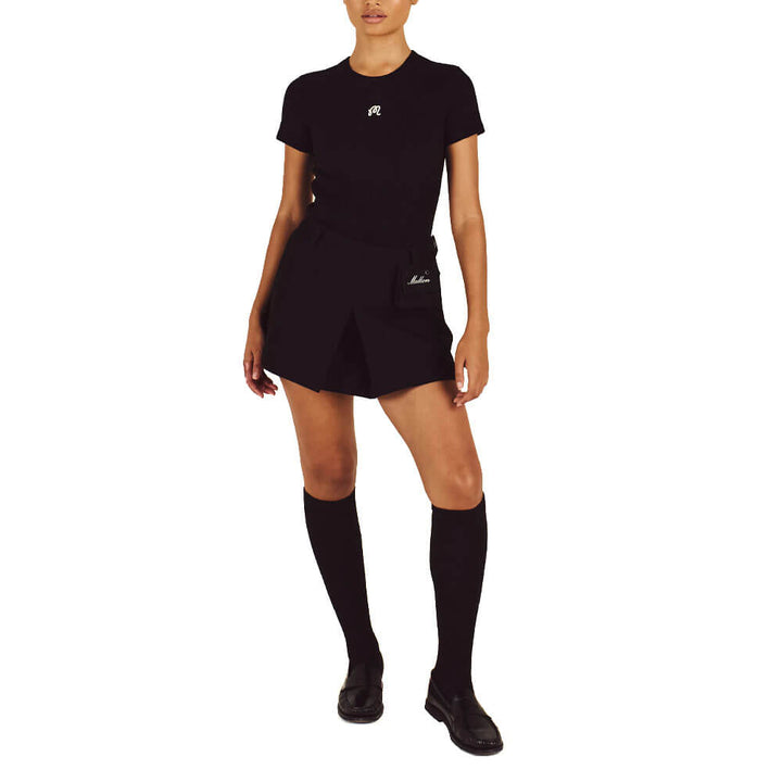 Malbon Rosie Golf Skirt Black - FW25 Women