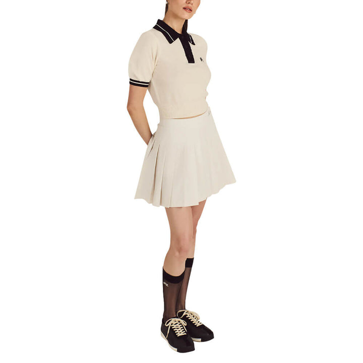 Malbon Rubi Golf Skirt Canvas - FW25 Women