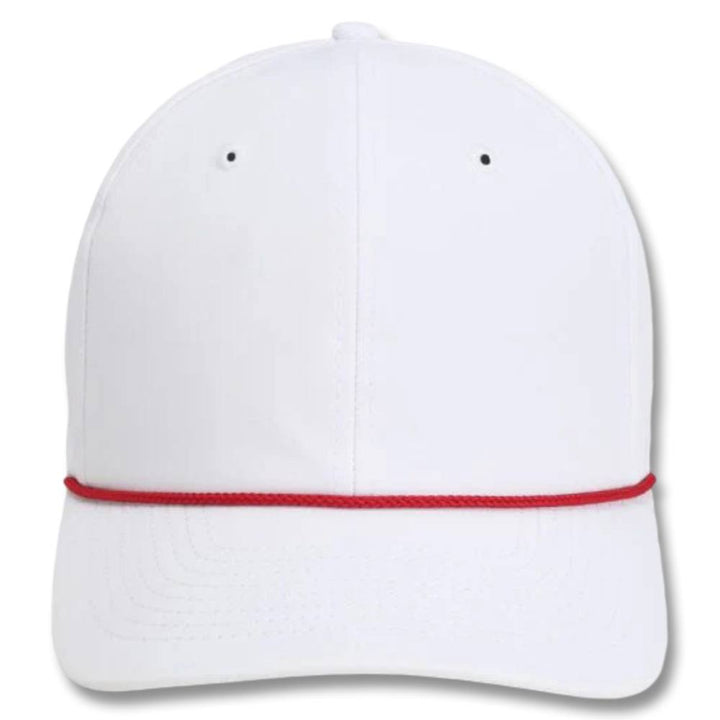Imperial The Wingman 6-Panel Performance Rope Golf Cap White/Red - 23 Men