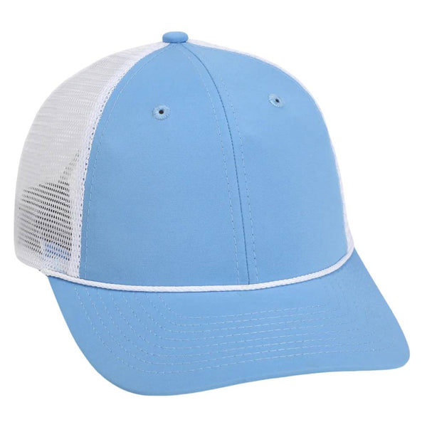 Imperial The Night Owl Meshback Performance Rope Golf Cap Light Blue/White - 23 Men