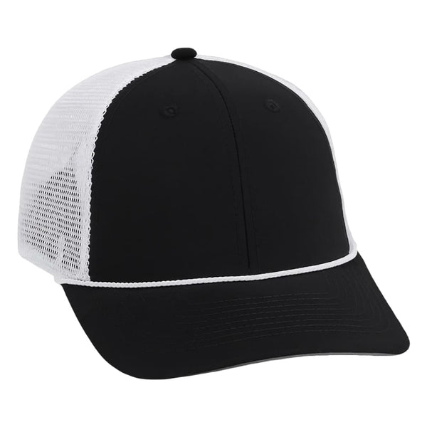 Imperial The Night Owl Meshback Performance Rope Golf Cap Black/White - 23 Men