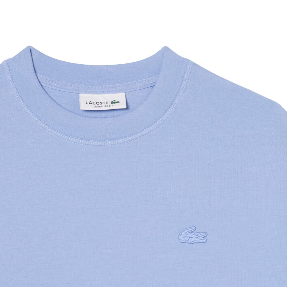 Lacoste Oversized Cotton Golf Sweatshirt Purple - FW25 Women – Golfio