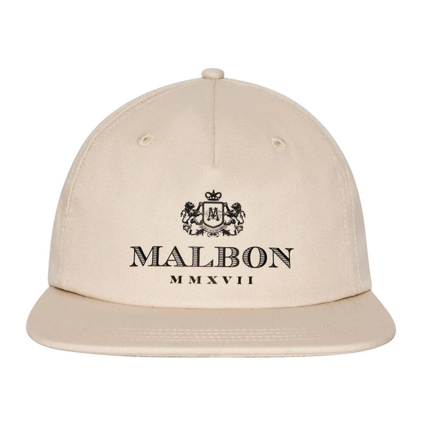 Malbon Monarch Snapback Golf Cap Canvas - FW25 Men