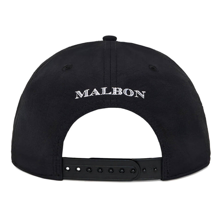 Malbon Monarch Rope Hat Golf Cap Black - FW25 Men