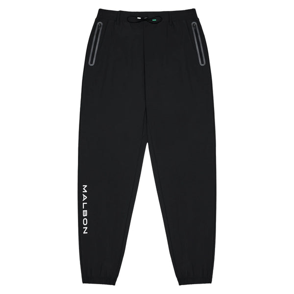 Malbon Performance Nylon Tech Golf Pants Black - FW25 Men