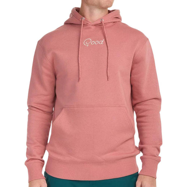 GoodGood Golf Fleece Hoodie Golf Jacket Par Pink - FA25 Men