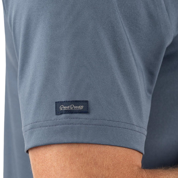GoodGood Golf Golf Polo Indigo Mountain - FA25 Men