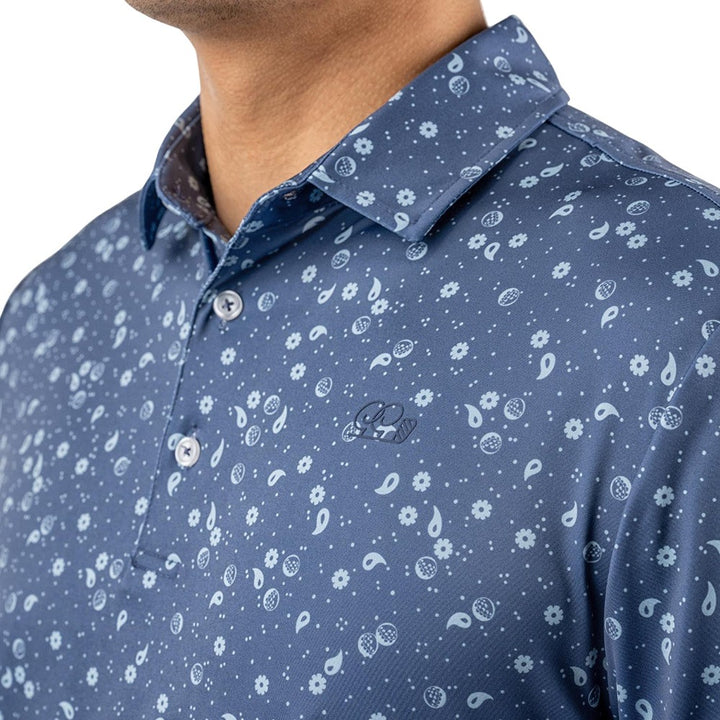 GoodGood Golf Dawn Golf Polo Navy - FA25 Men