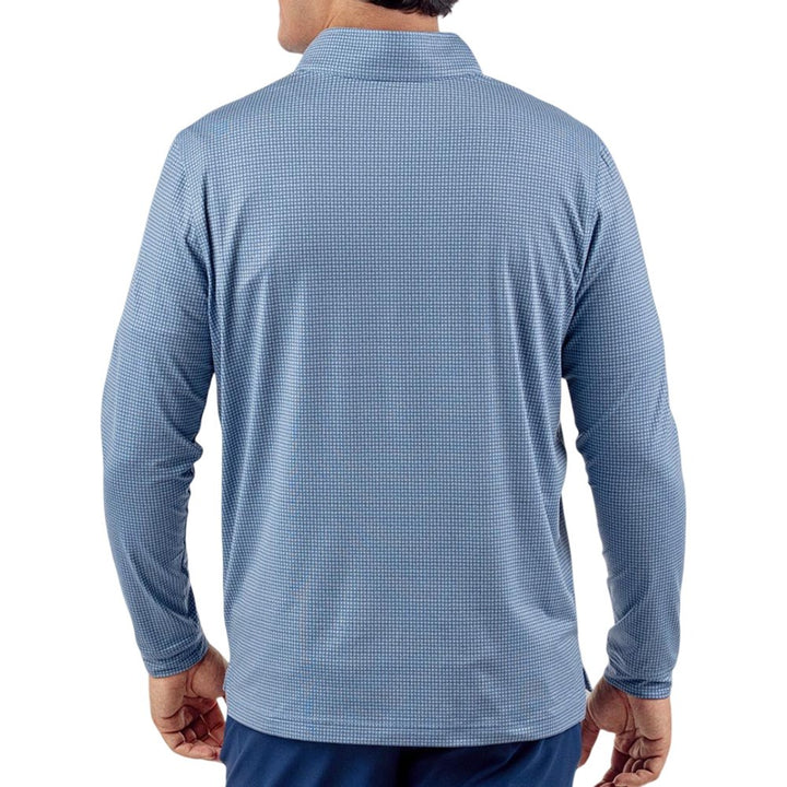 GoodGood Golf Dawn Patrol Q-Zip Golf Pullover Navy - FA25 Men