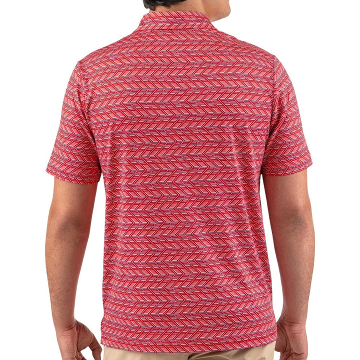 GoodGood Golf Impact Golf Polo Red - FA25 Men