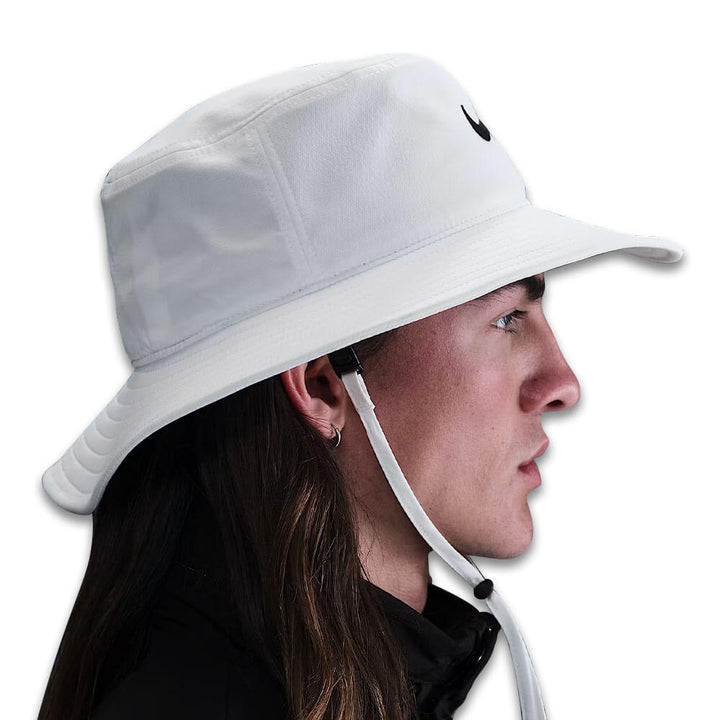 Nike Dri-FIT Apex Golf Bucket Hat White/Black - SU26 Unisex