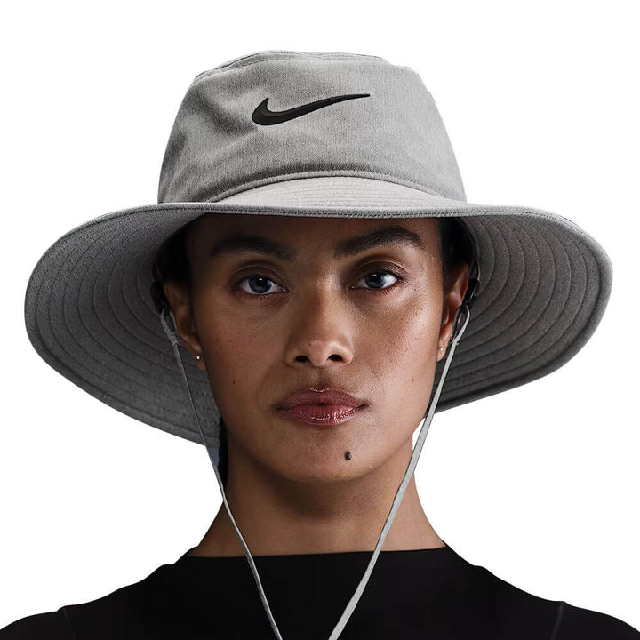 Nike Dri-FIT Apex Golf Bucket Hat Light Smoke Grey/Black/Black - SU26 Unisex