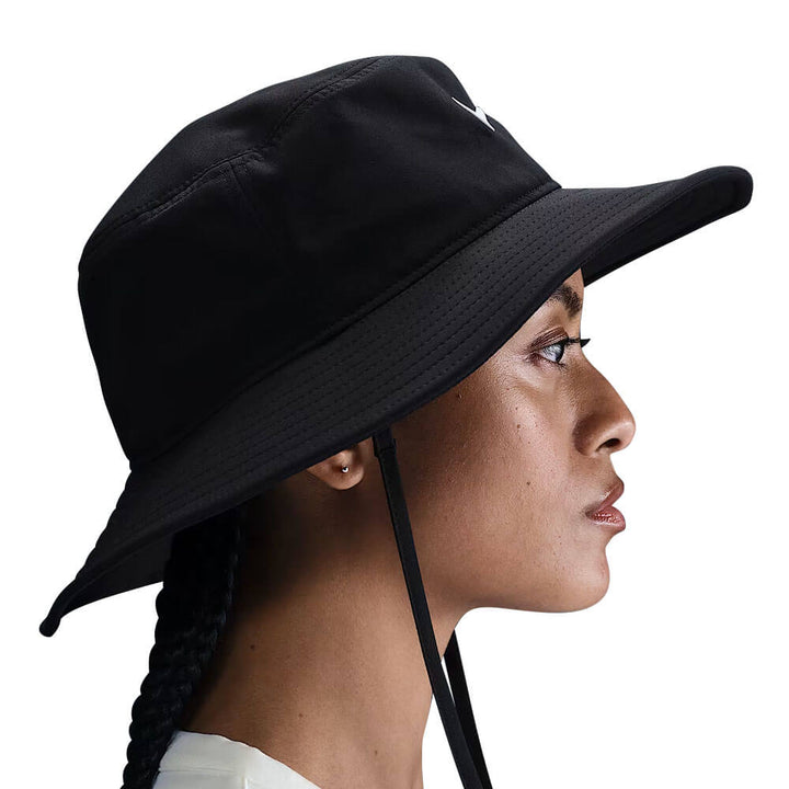 Nike Dri-FIT Apex Golf Bucket Hat Black/Light Smoke Grey - SU26 Unisex