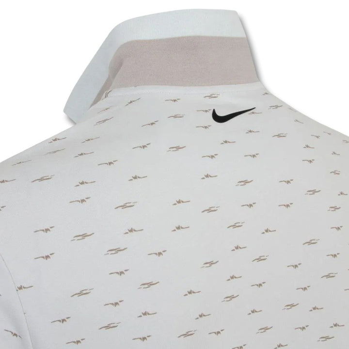 Nike Dri-FIT Tour Micro Print OLC Golf Polo Photon Dust/Black - FW25 Men