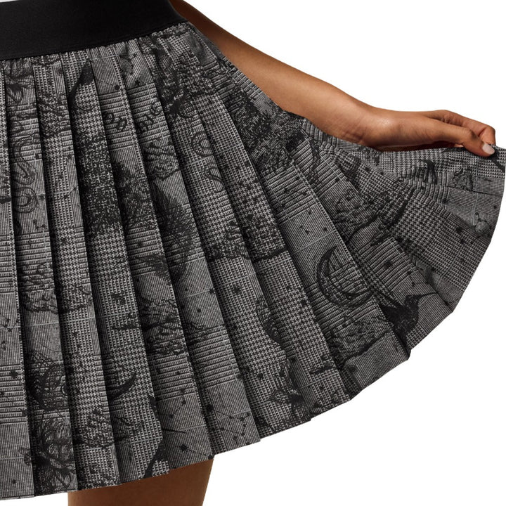 Greyson Moon Diamond Plaid Leo Golf Skirt Smoke Heather - FA25 Women