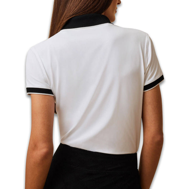 Greyson Scarlett Crowley Collar Shortsleeve Golf Polo Arctic - FA26 Women