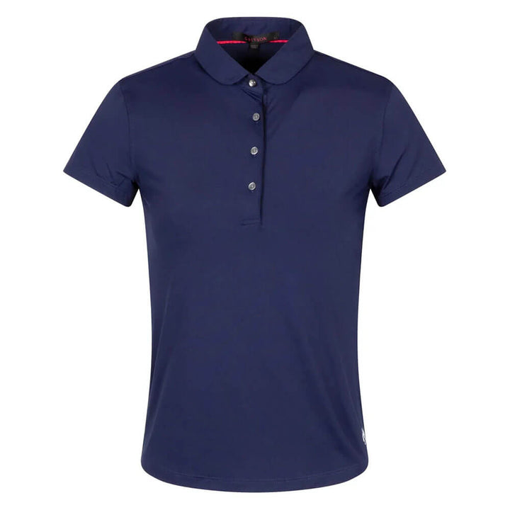 Greyson Scarlett Shortsleeve Golf Polo Maltese Blue - FA25 Women