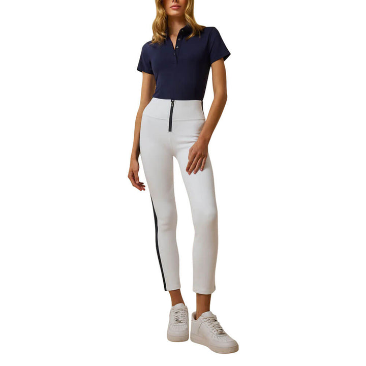 Greyson Scarlett Shortsleeve Golf Polo Maltese Blue - FA25 Women