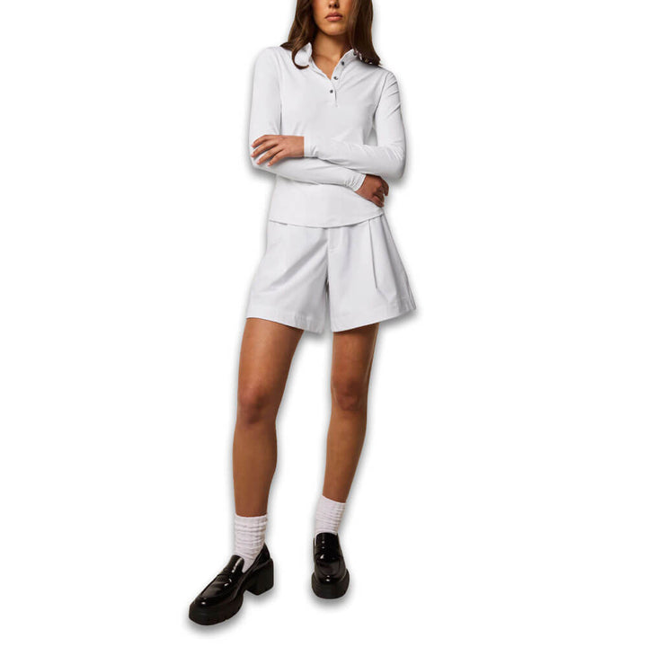 Greyson Scarlett Longsleeve Golf Polo Arctic - 25 Women